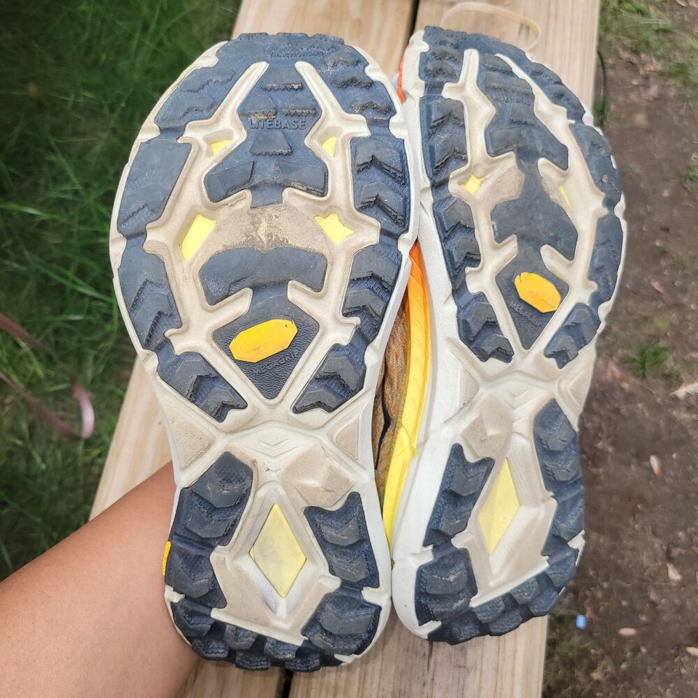Hoka One Mafate Speed 4 Womens Size 7 B Multicolor Trail Running Athletic Shoe - Picture 6 of 11